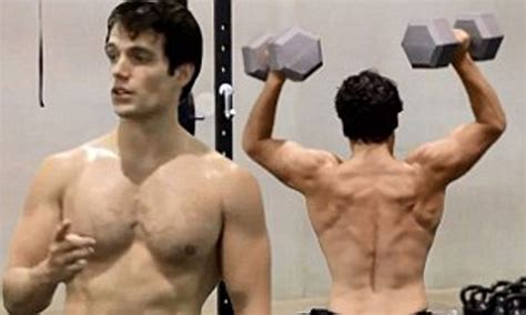 henry cavill superman workout